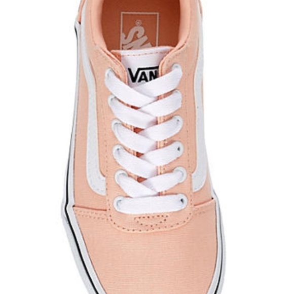 VANS GIRLS WARD SNEAKER - PEACH - Picture 5 of 7